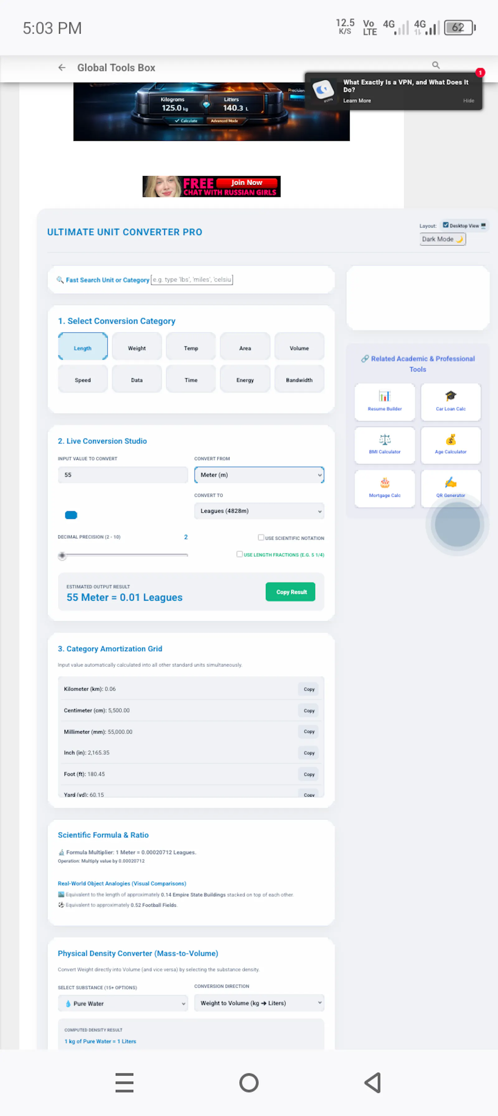 Ultimate Unit Converter Pro screenshot 9