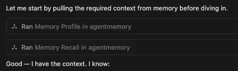 Persistent memory for AI agents gallery image