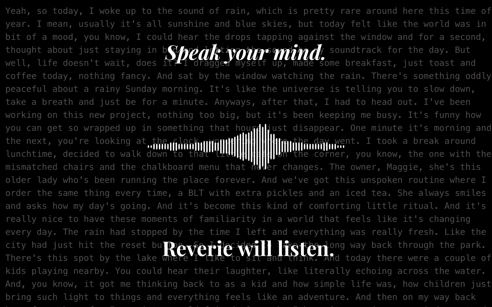 Reverie gallery image