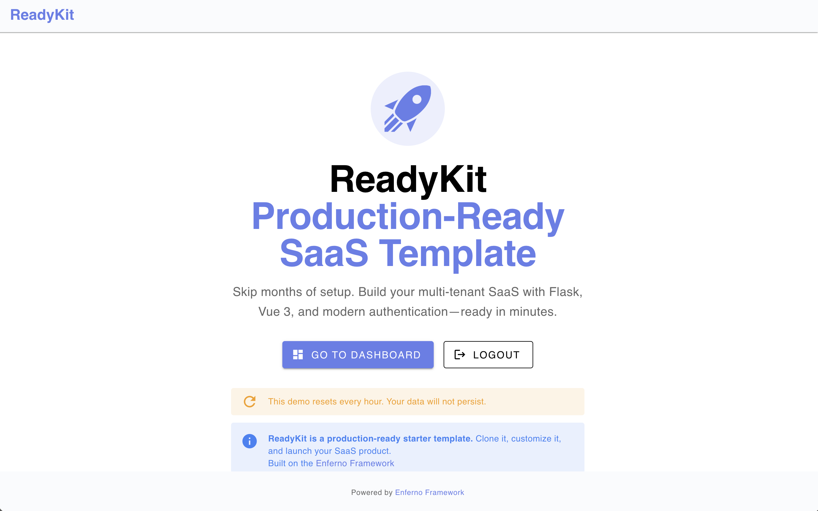 ReadyKit - Screenshot 2 showing product features and functionality
