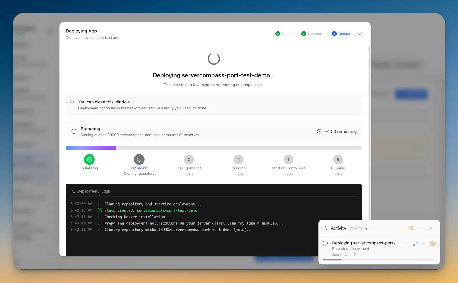 Server Compass 1.42 - Vercel UX + AI MCP screenshot 8