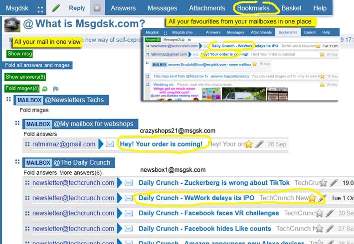 The Message Desk gallery image