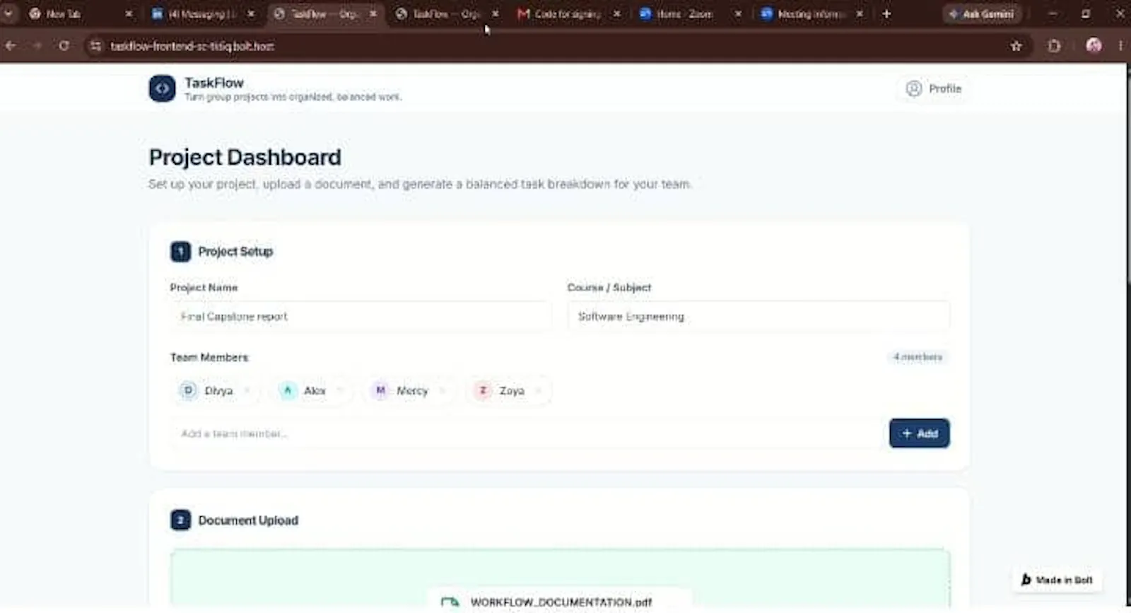 TaskFlow  screenshot 3