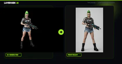 LayerGen AI gallery image