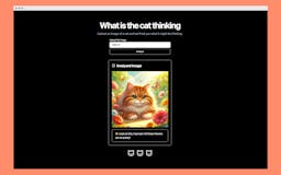 What is the cat thinking media 2