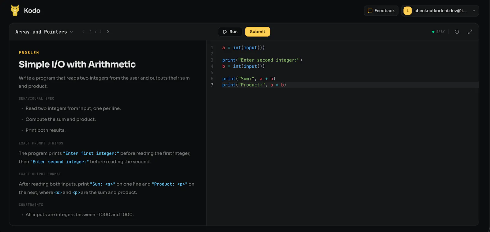Kodo screenshot 4
