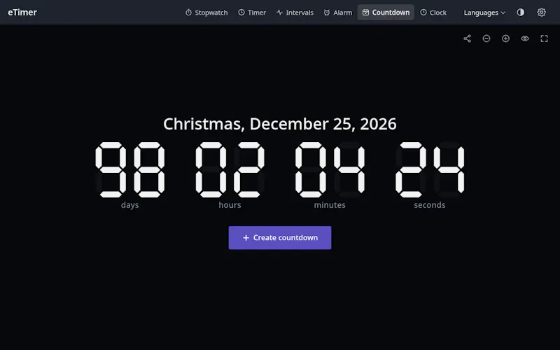 eTimer screenshot 3