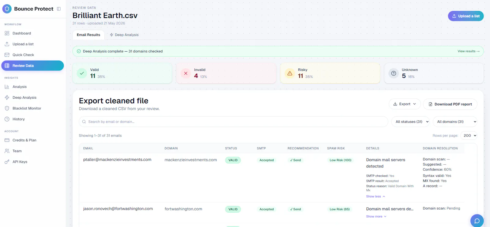 BounceProtect screenshot 6