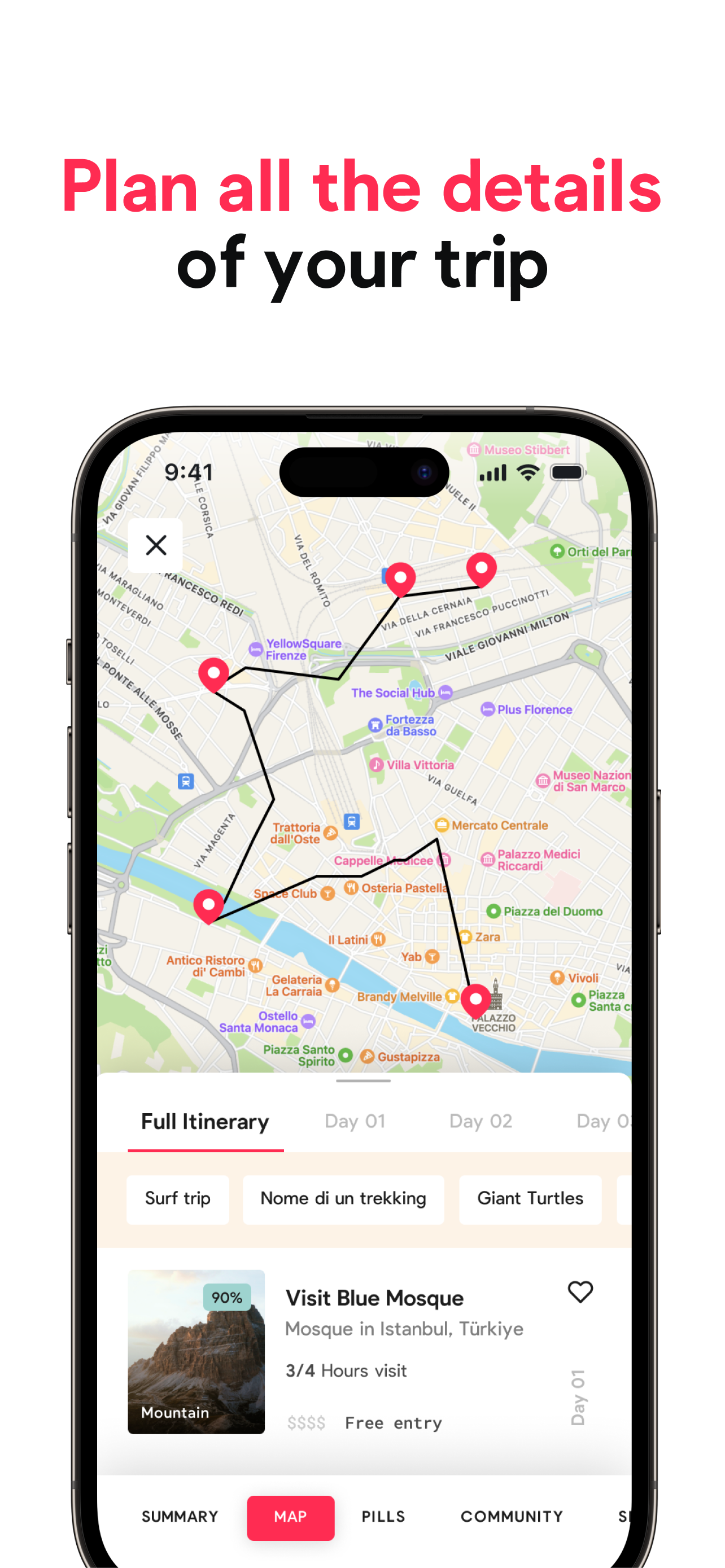 Sendai - AI Travel Planner App gallery image