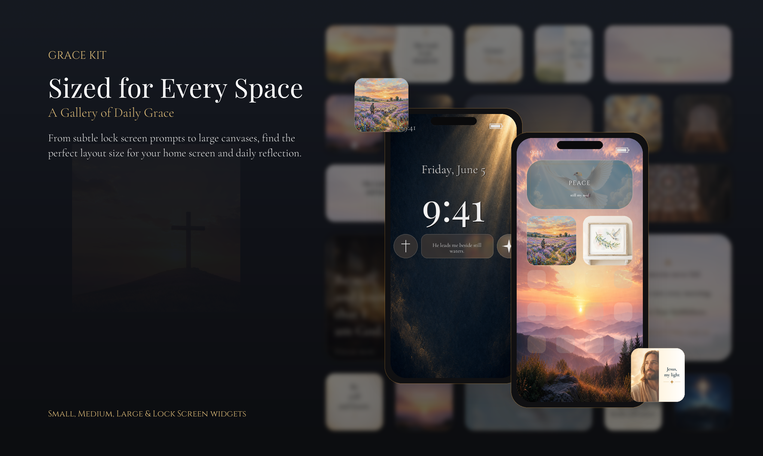 GraceKit - Elegant Christian widgets gallery image