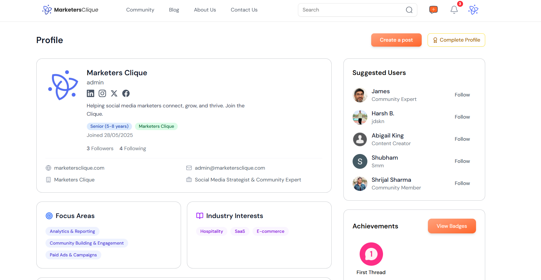 Clique de Marketers - La comunidad para los vendedores de redes sociales media 3