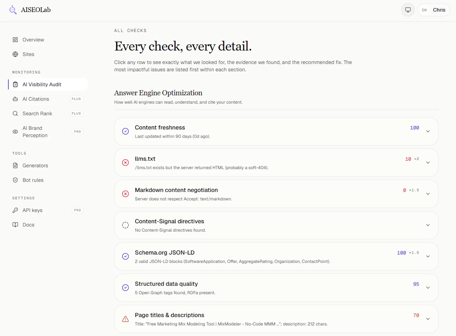 AI SEO Lab screenshot 2
