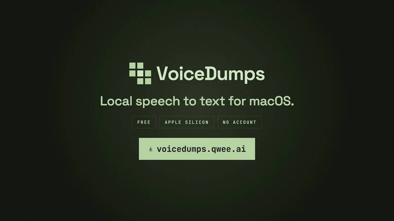 VoiceDumps screenshot 1 (video preview)