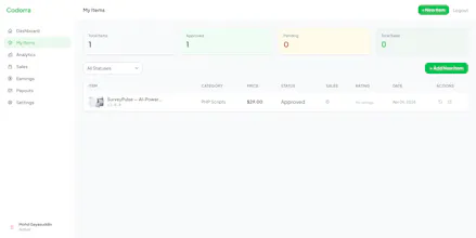 Codorra - Code Marketplace gallery image