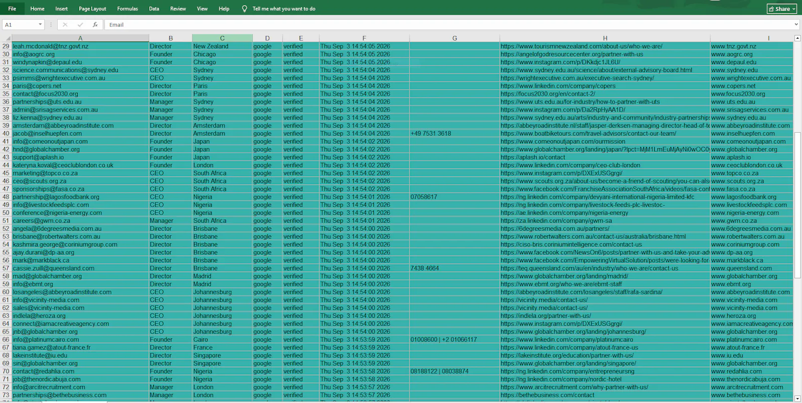 Nexus Intel screenshot 5