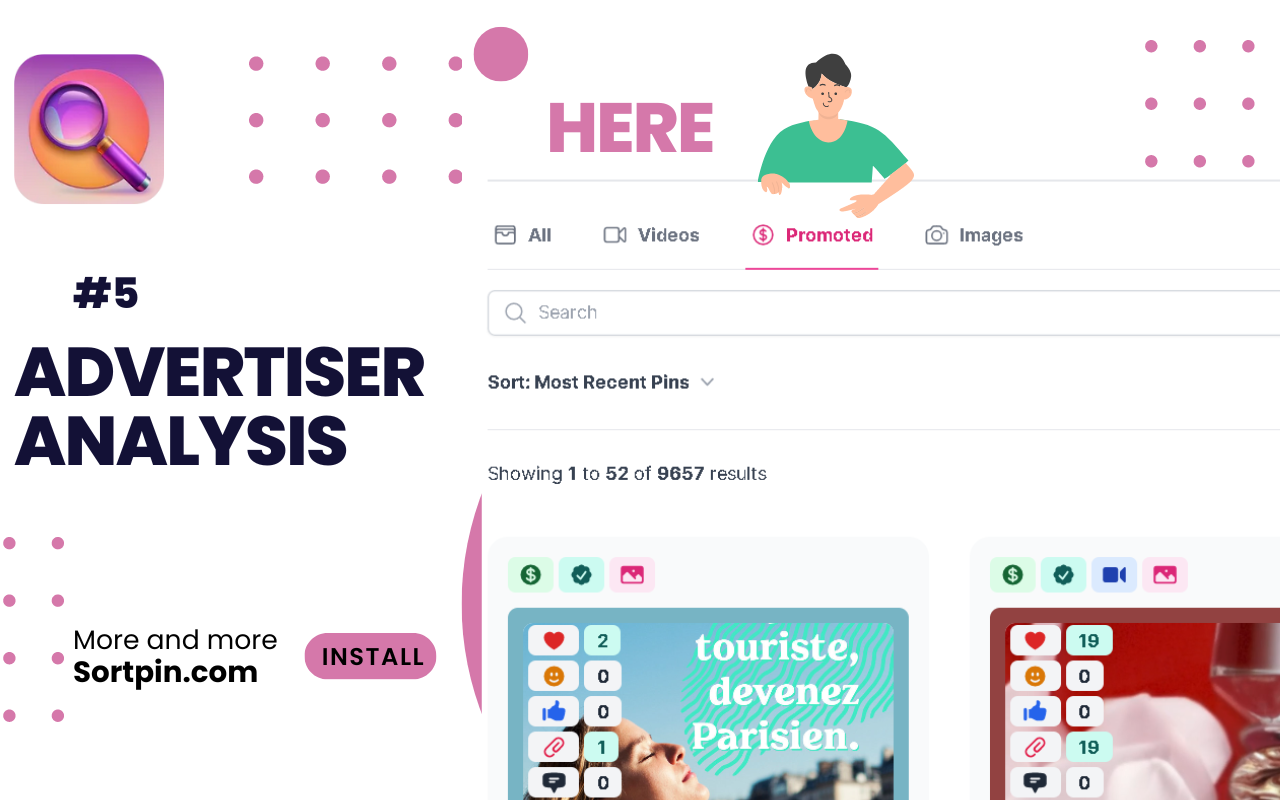 Pinterest sắp xếp phần mở rộng media 5
