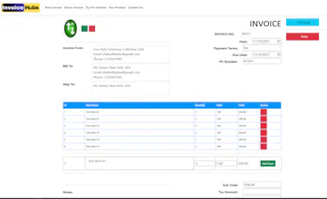 Invoice Hubs gallery image