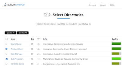 Submit Startup gallery image