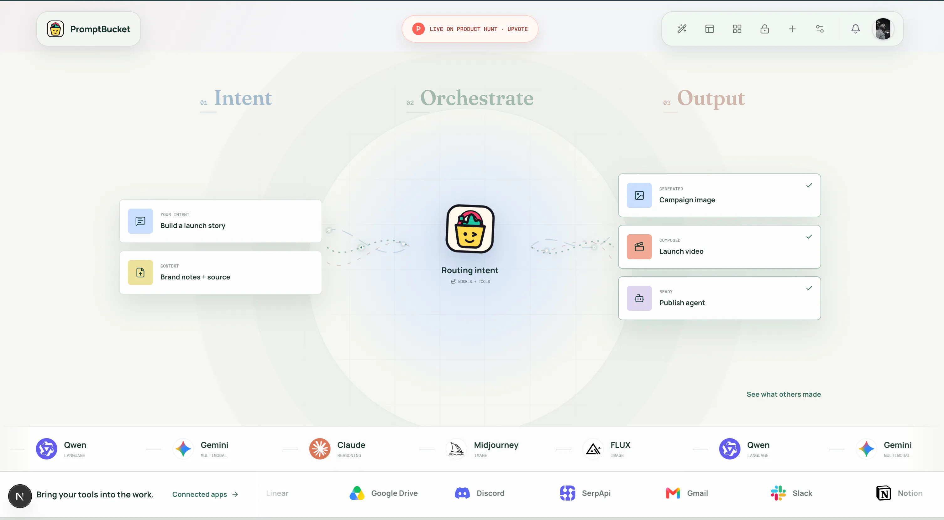 PromptBucket gallery image