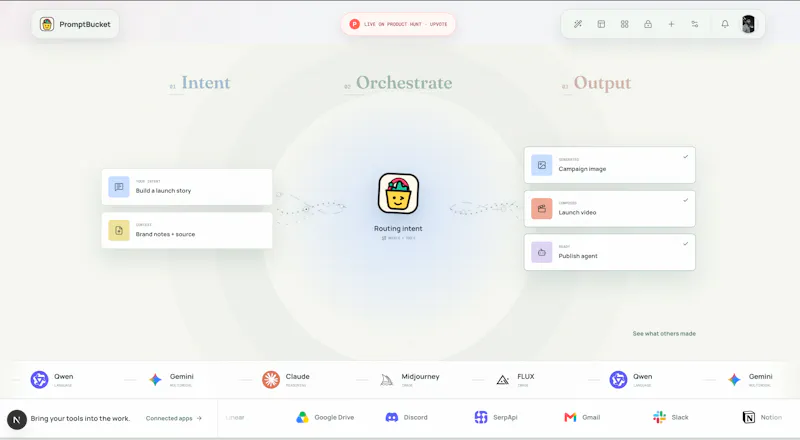 PromptBucket screenshot 1