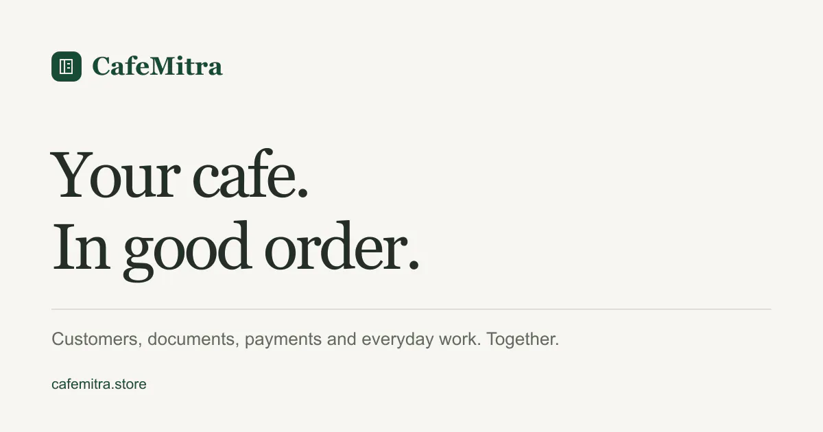 CafeMitra Cafe Management Software gallery image