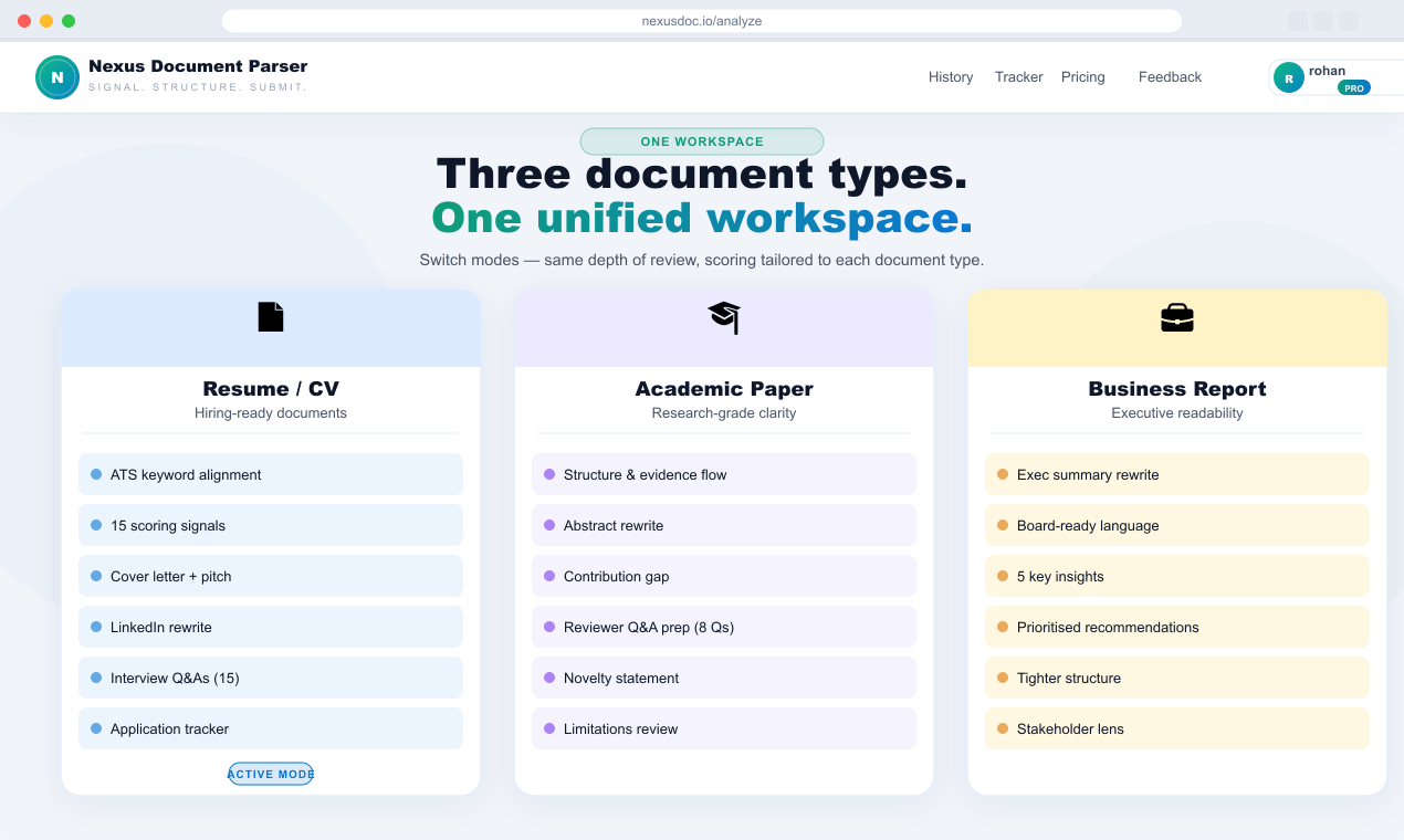 Nexus Document Parser gallery image