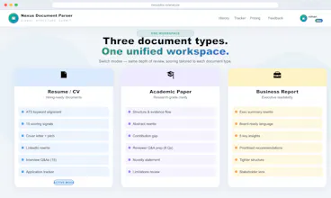 Nexus Document Parser gallery image