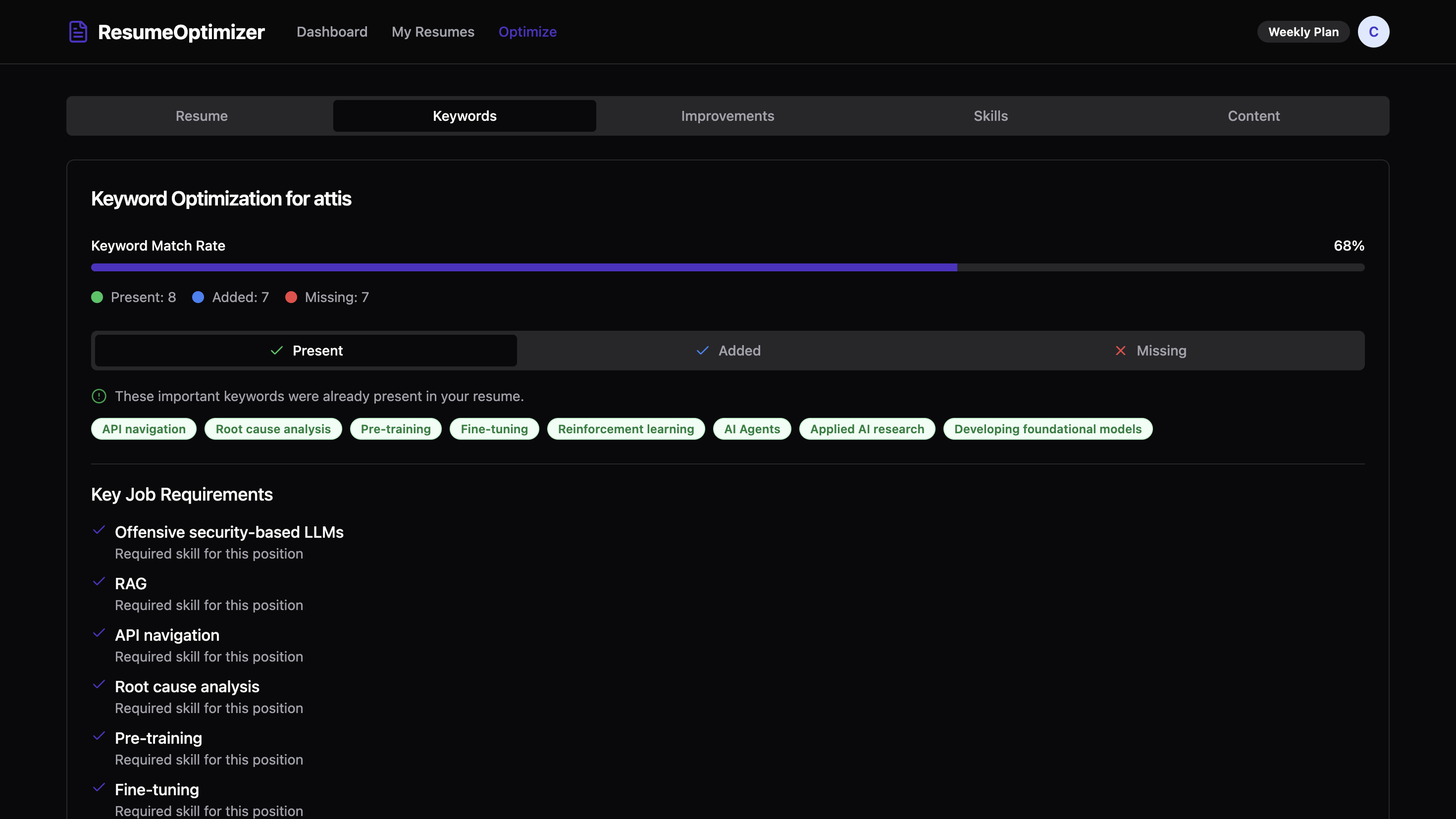 Resume Optimizer gallery image