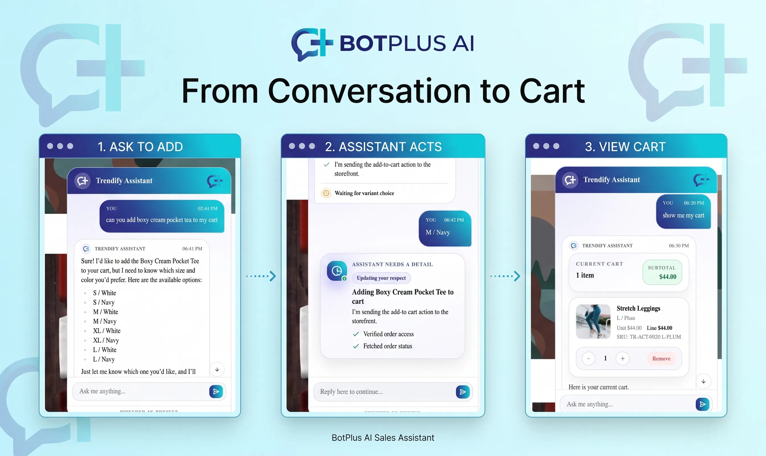 BotPlus – AI Sales & Support 截图 4