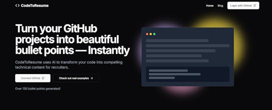 CodeToResume gallery image