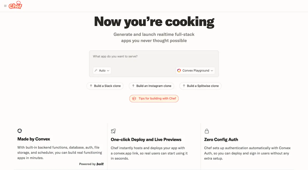 Chef by Convex