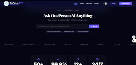 onepersonai.in gallery image