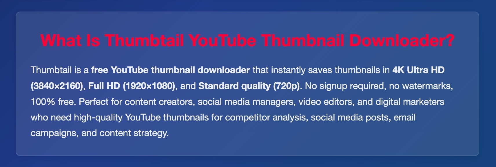 Média Vignette - Téléchargeur de vignettes YouTube - Comment télécharger des vignettes YouTube en 4K, HD et SD 5