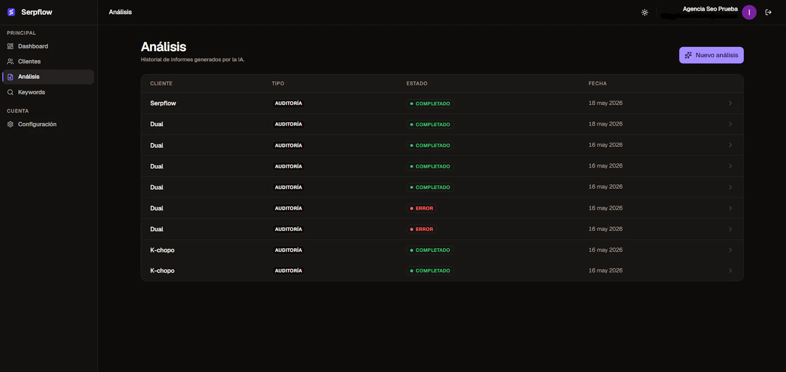 Serpflow screenshot 3