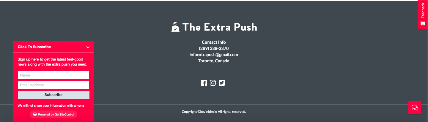 The Extra Push gallery image