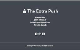The Extra Push media 2