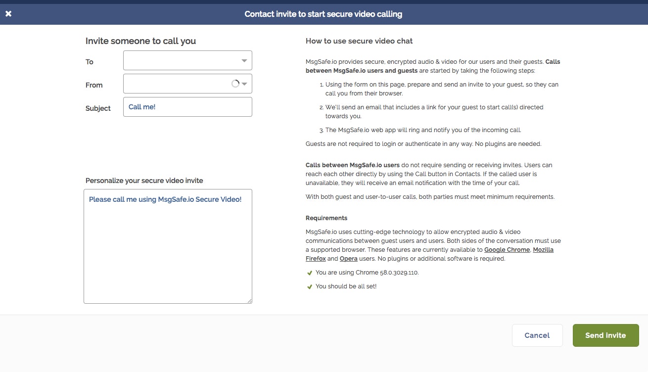 MsgSafe.io gallery image