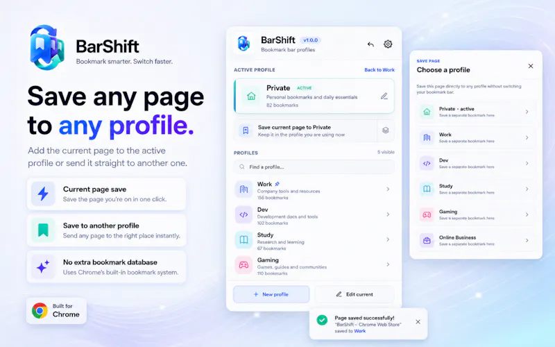 BarShift screenshot 2