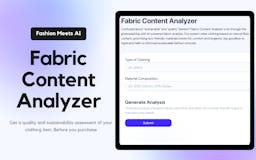 Fabric Content Analyzer media 1