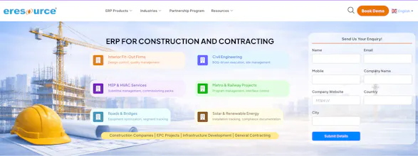 ERP for Construction Industry gallery image