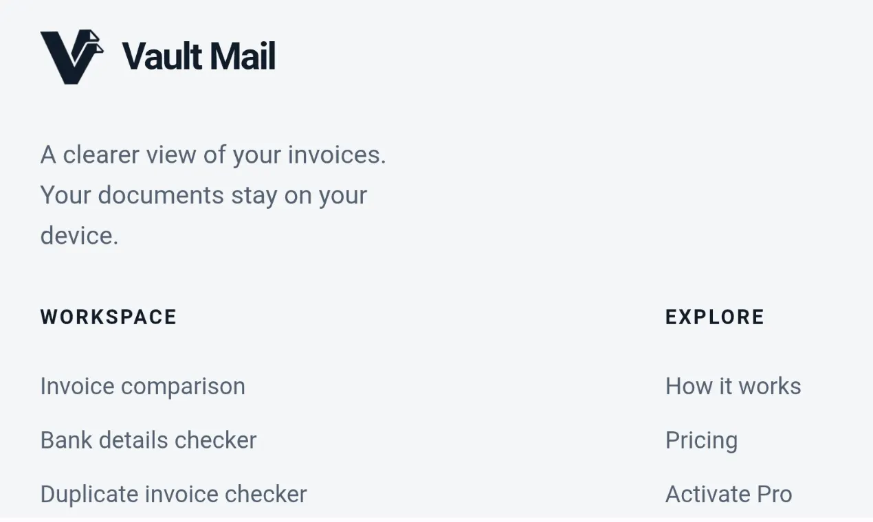 Vault Mail gallery image