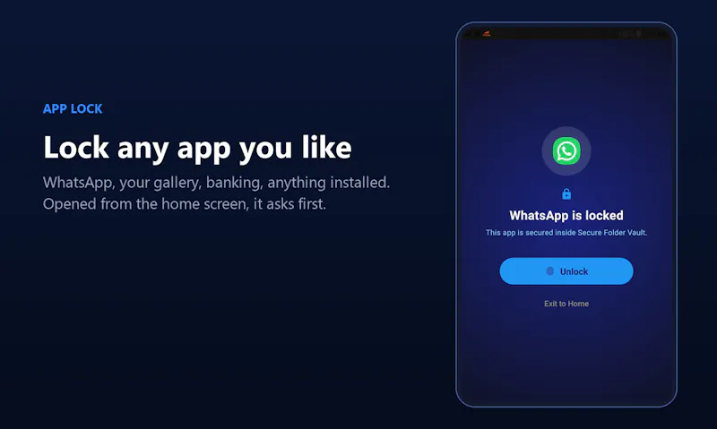 Secure Folder and App Locker screenshot 3