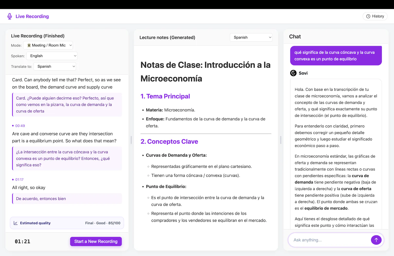 Sovi Web screenshot 4