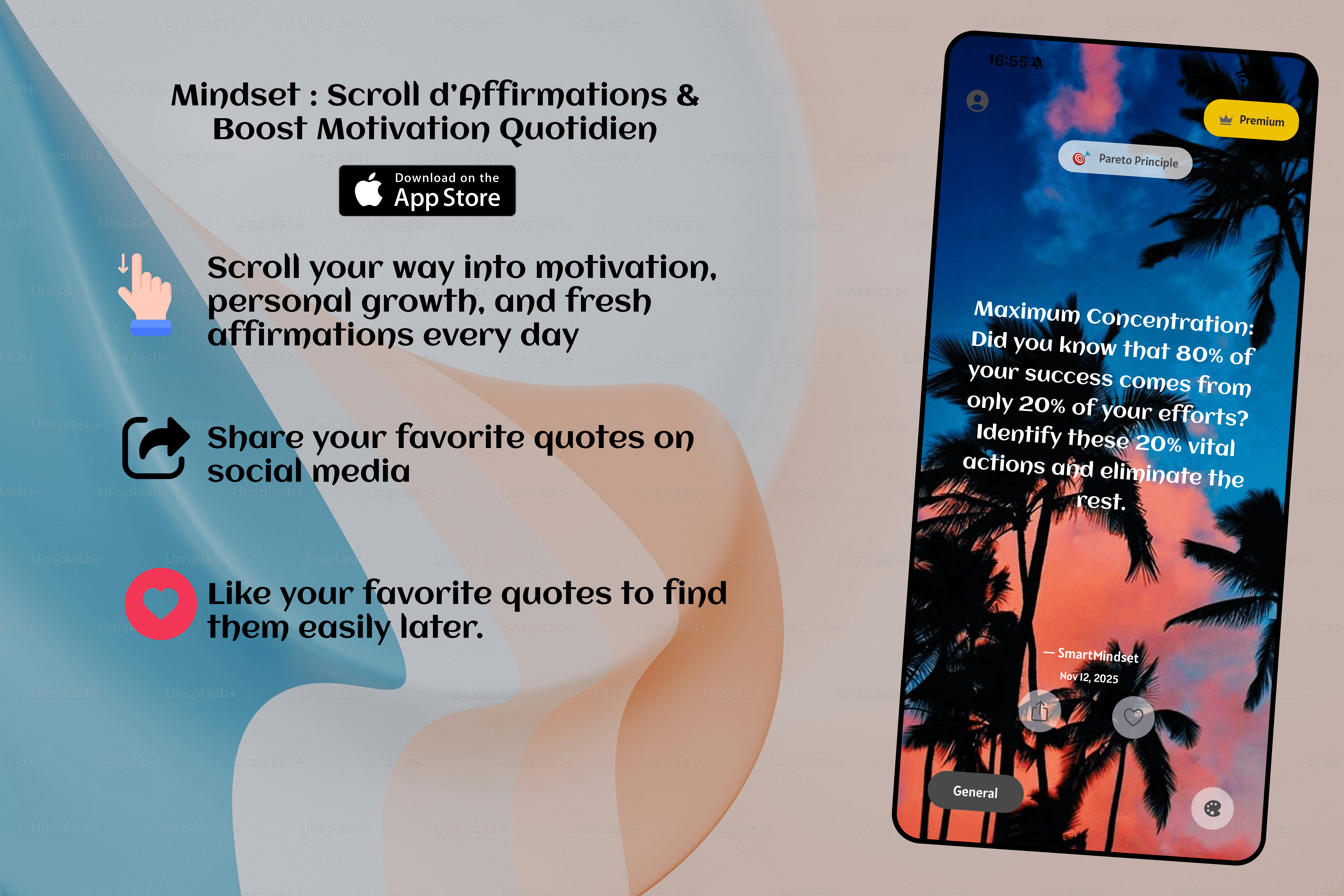 The Mindset - Screenshot 2 showing product features and functionality