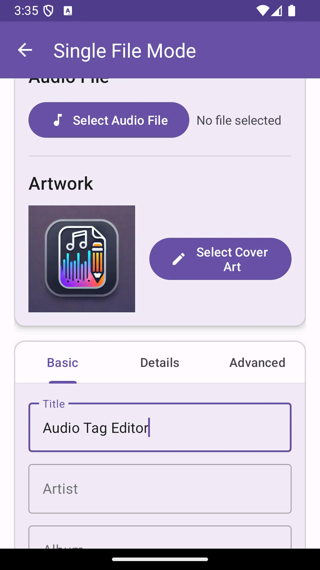 Mp3 Tag Editor Online gallery image