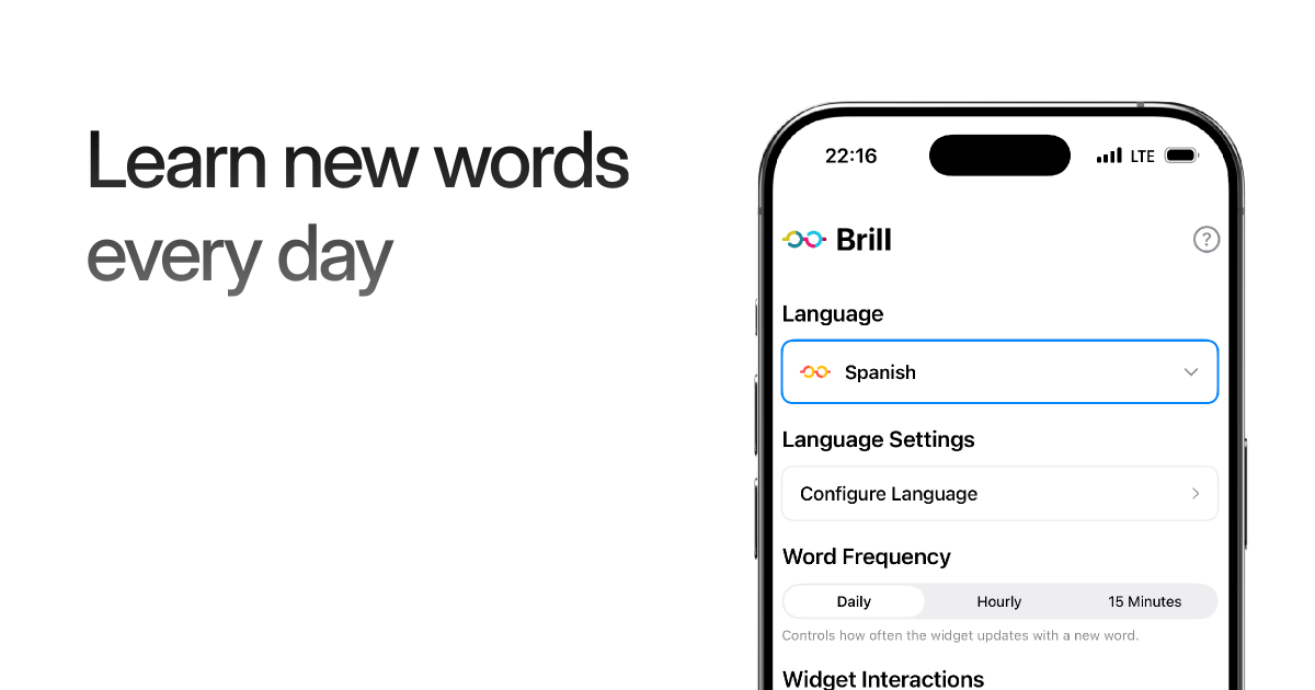 Brill - Screenshot 2 showing product features and functionality