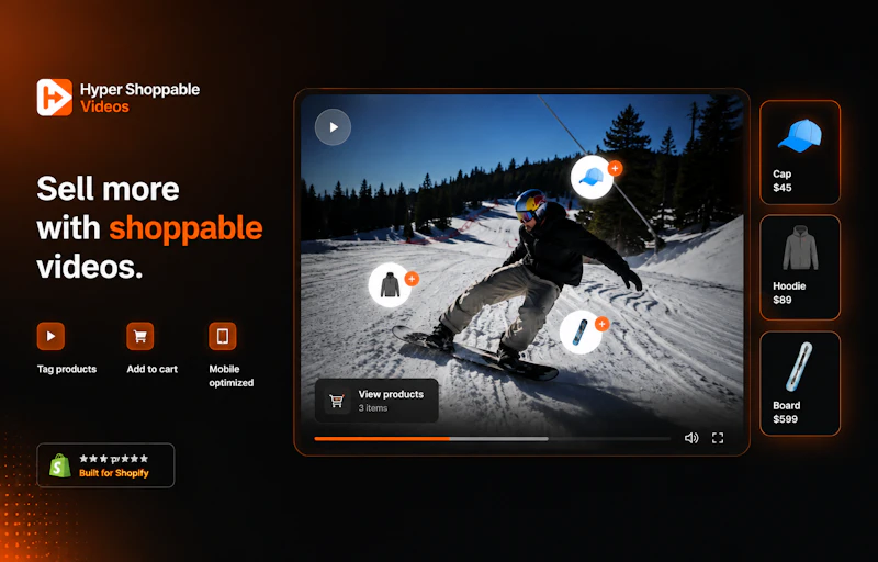  Hyper ‑ Shoppable Videos screenshot 1