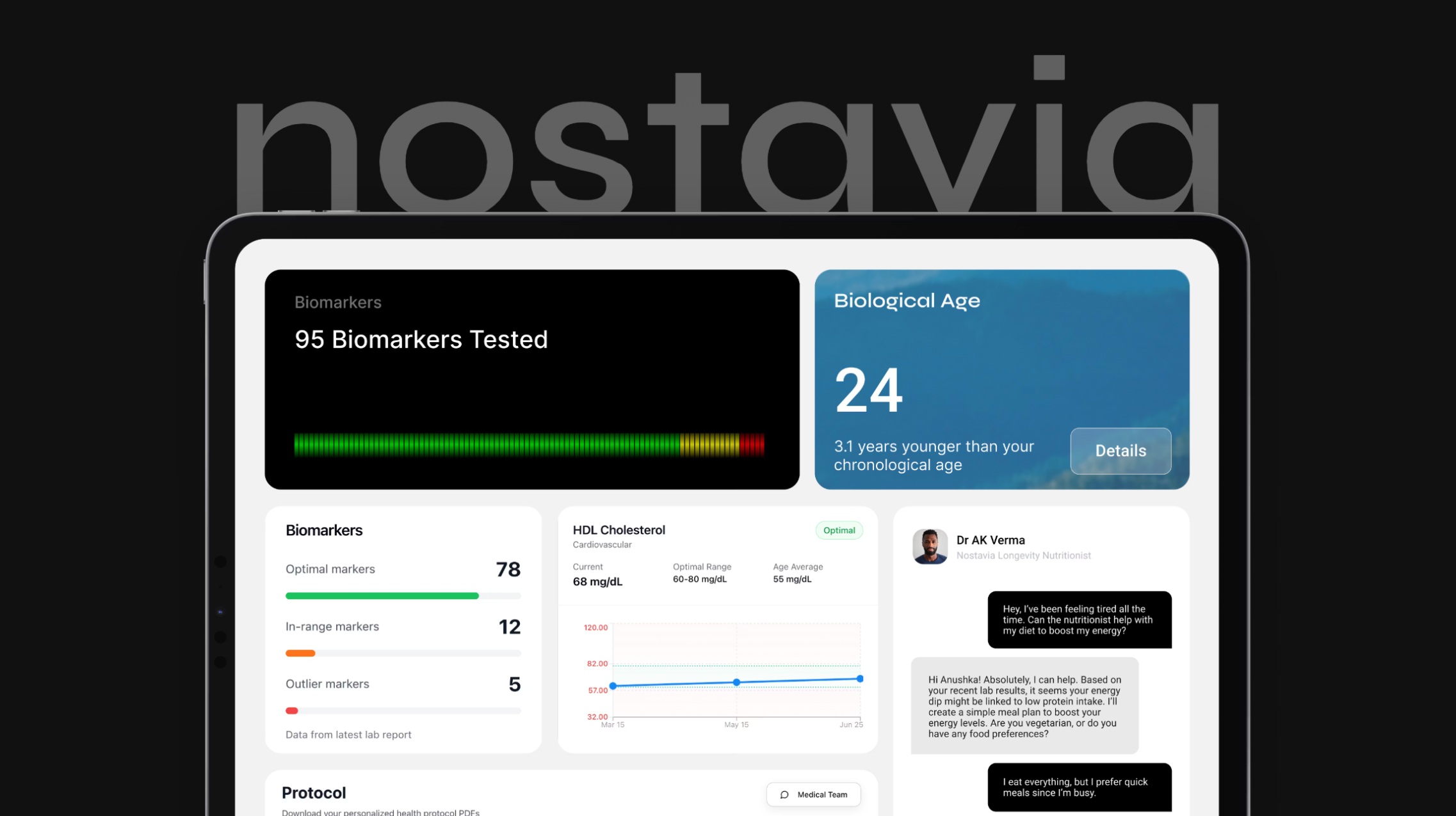 Nostavia Health screenshot 1