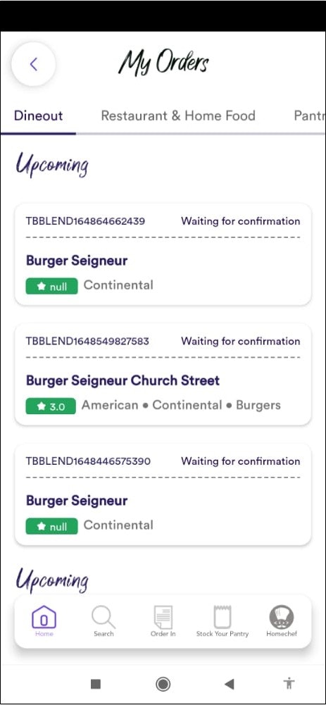 Blend For Food App  gallery image