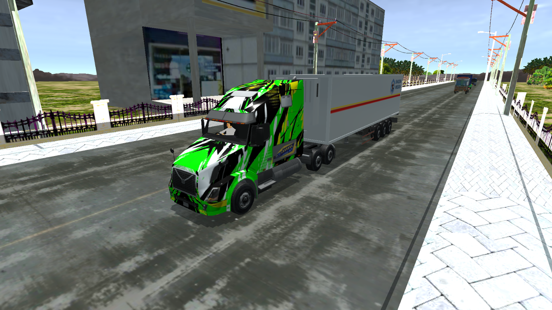 Media Simulator Trak Mudah Alih India - Simulator Lori Barang Multi Tujuan - Persekitaran Realistik 7